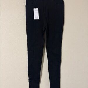 Black High-Waisted Pants